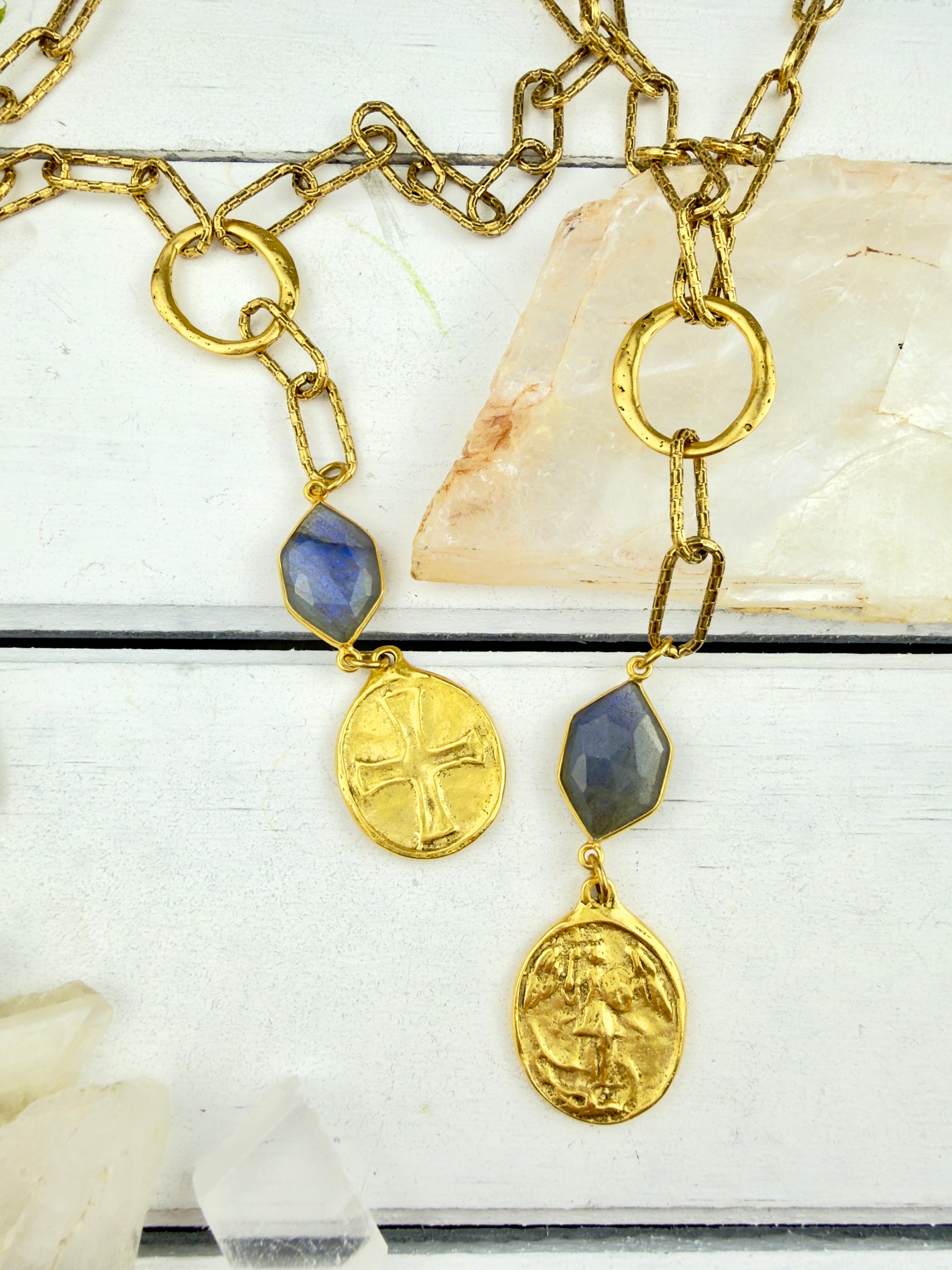 Divine One Labradorite Necklace