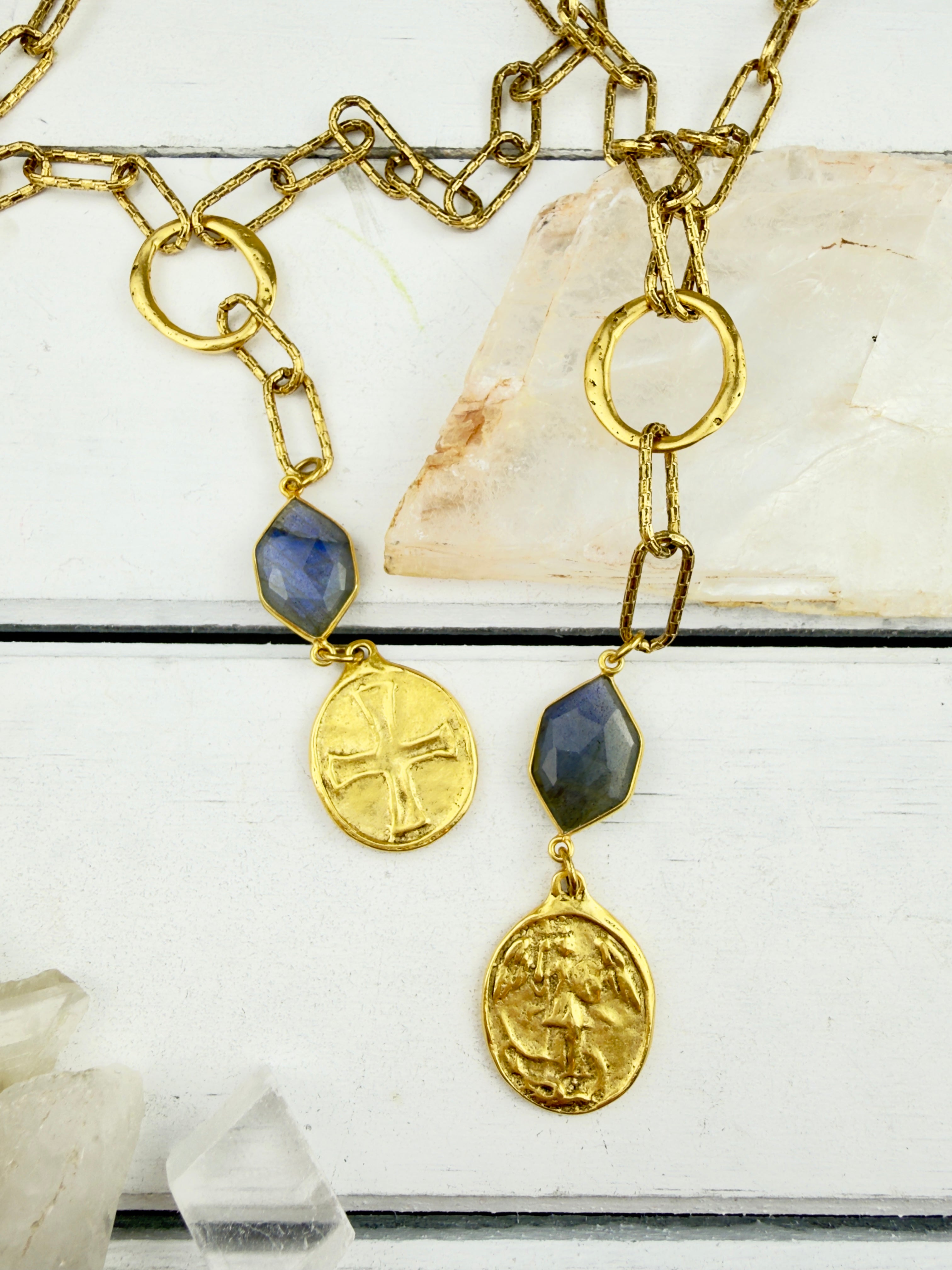 Divine One Labradorite Necklace