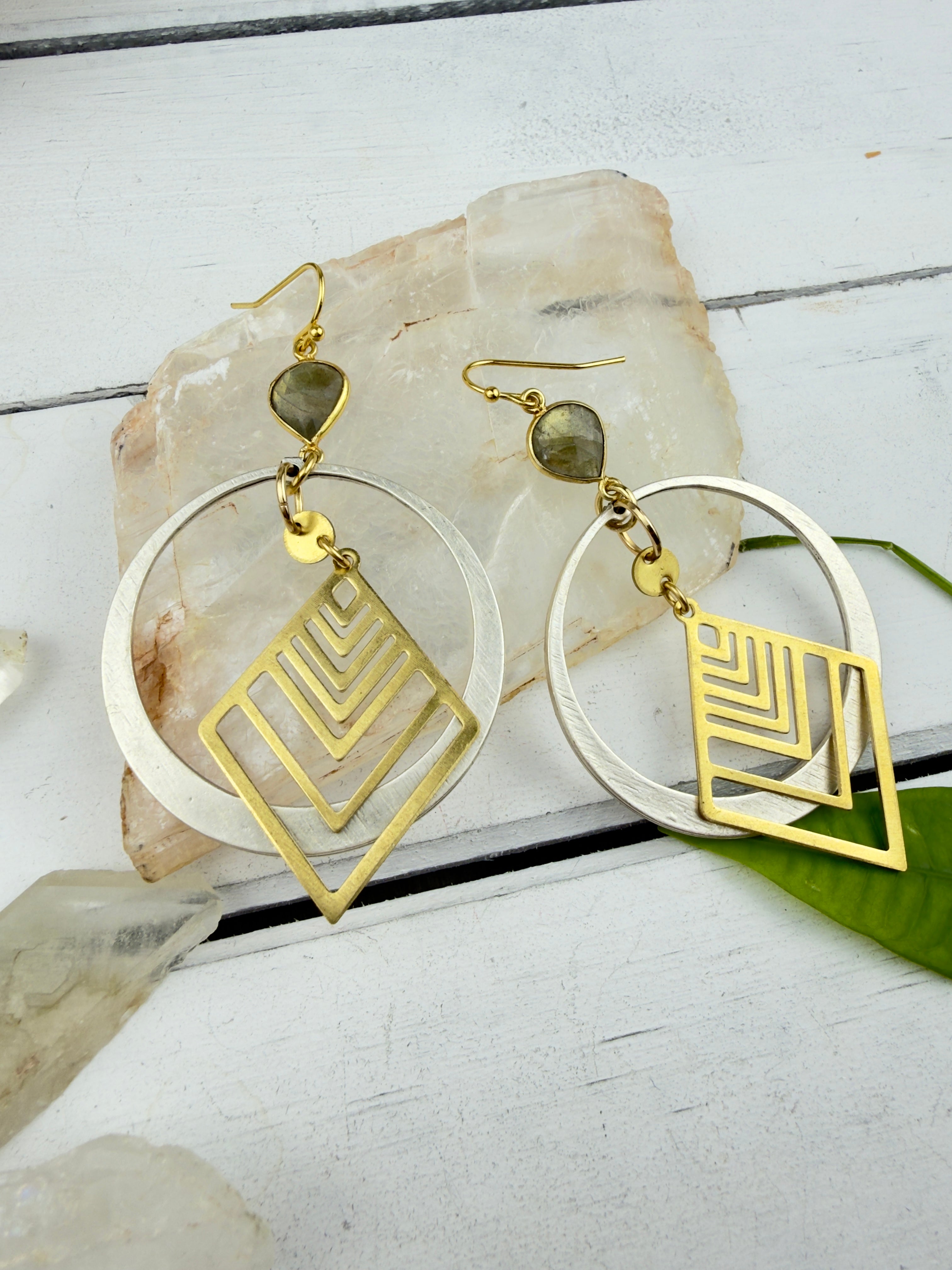 Prana Labradorite Earrings