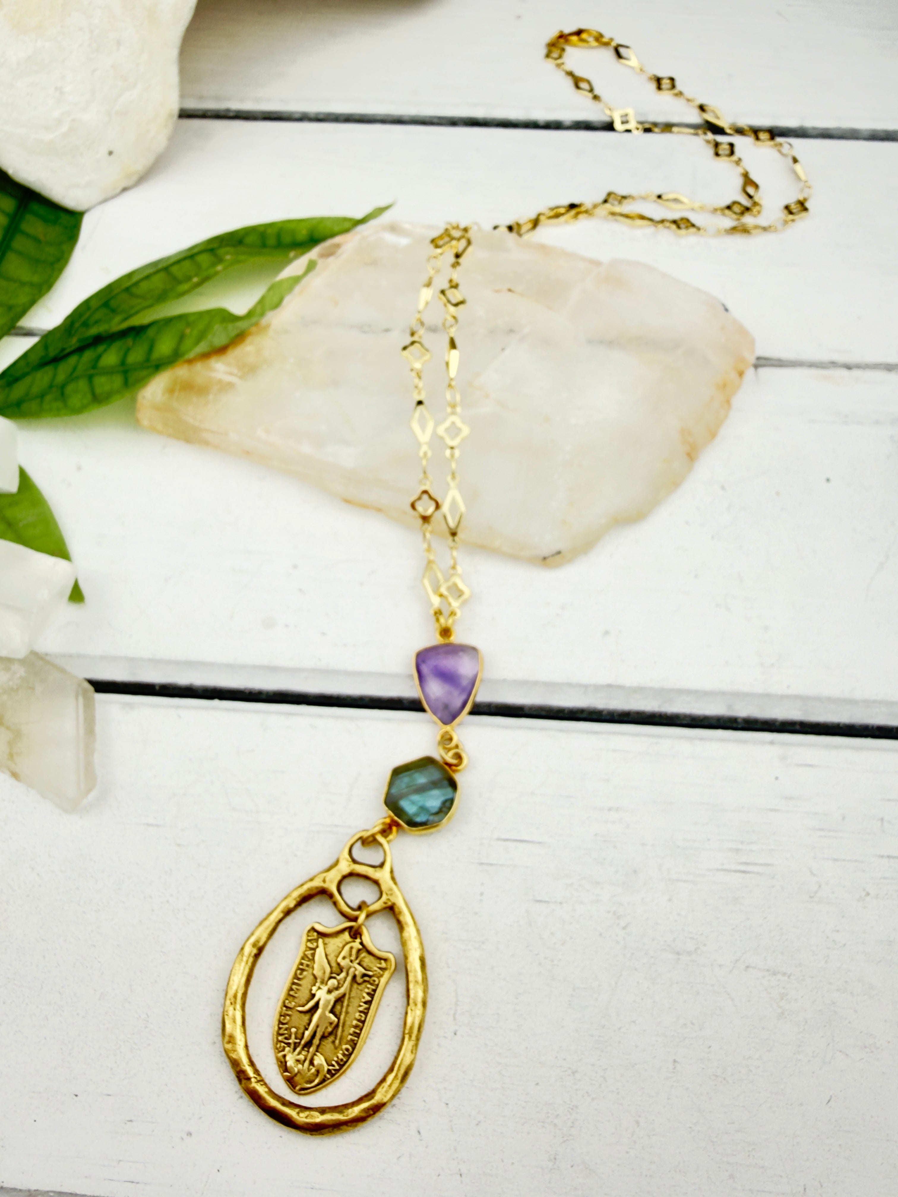 Peace +Protection Necklace