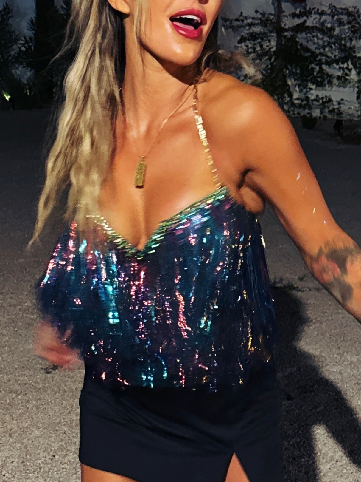 Luxe Fringe Bustier - custom order deposit