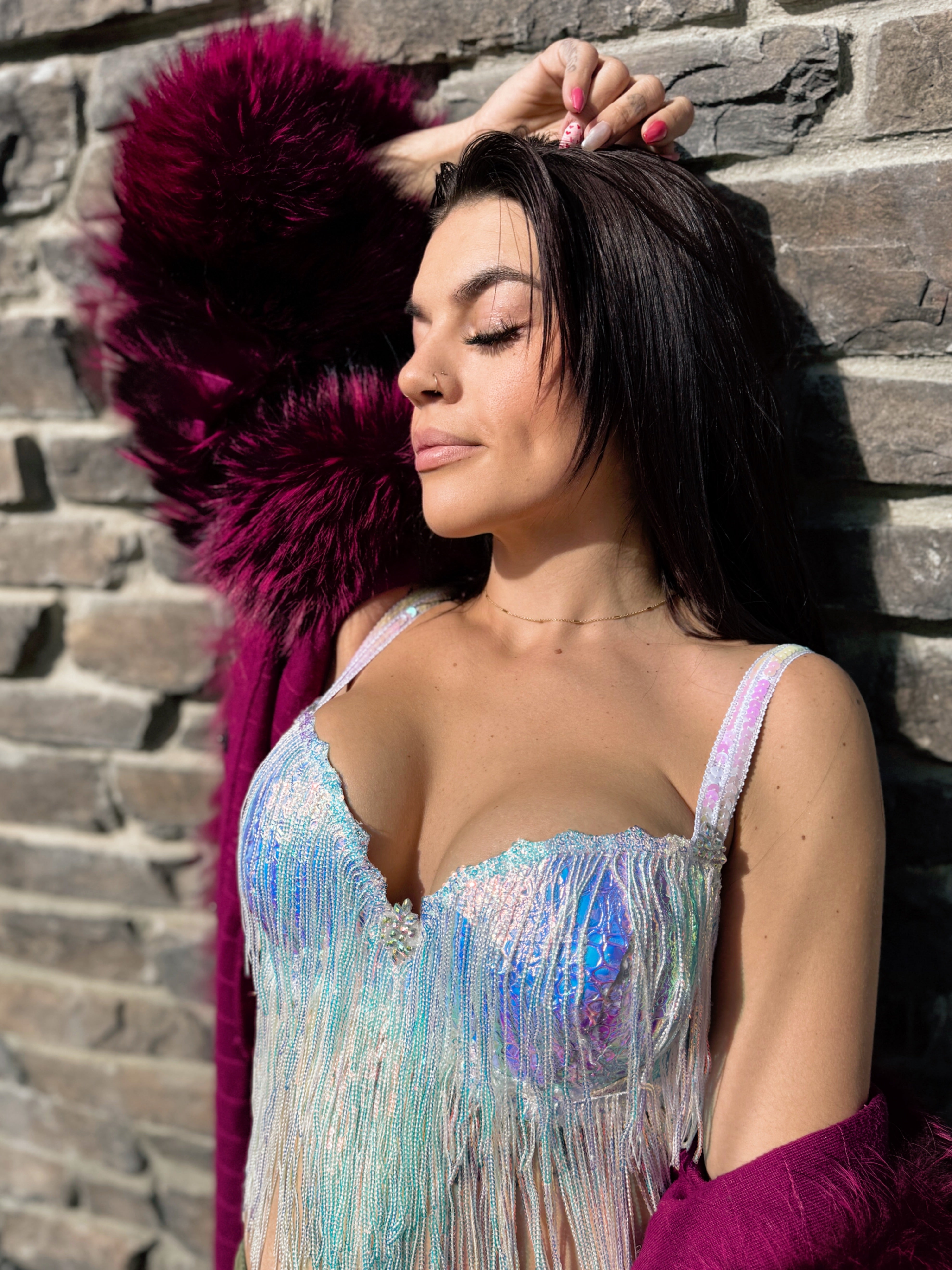 Luxe Fringe Bustier - custom order deposit